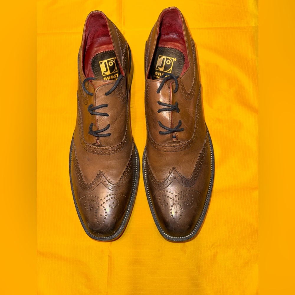 JO GHOST two toned Lace Up, light and deep Brown shoes (Excellent condition) 10